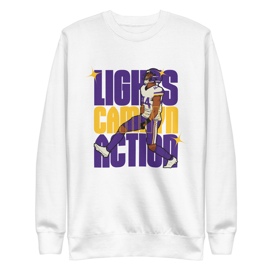 Cam Bynum "LIGHTS CAMRYN ACTION" Sweatshirt