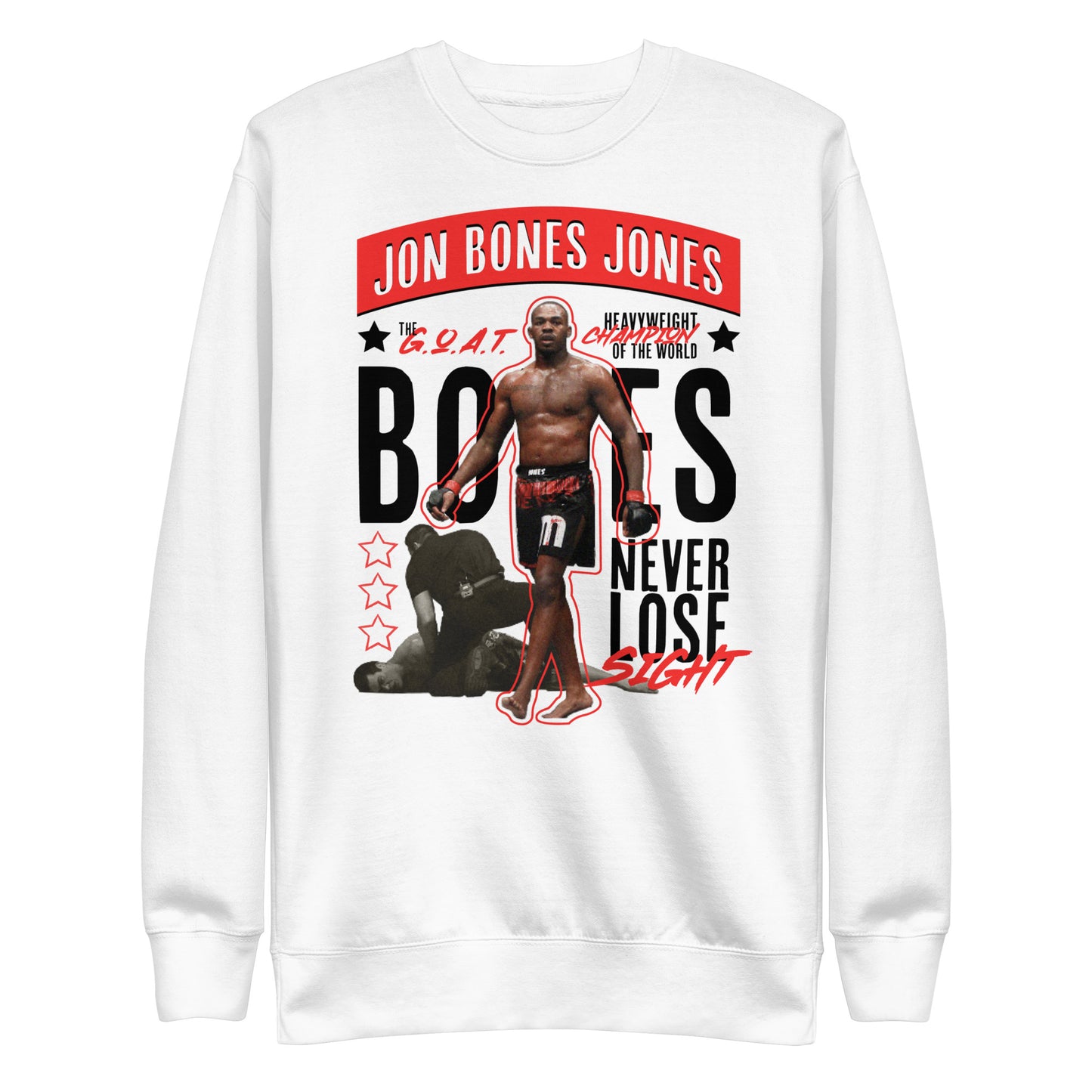 Jon Jones "Bone Breaking Tour" Sweatshirt