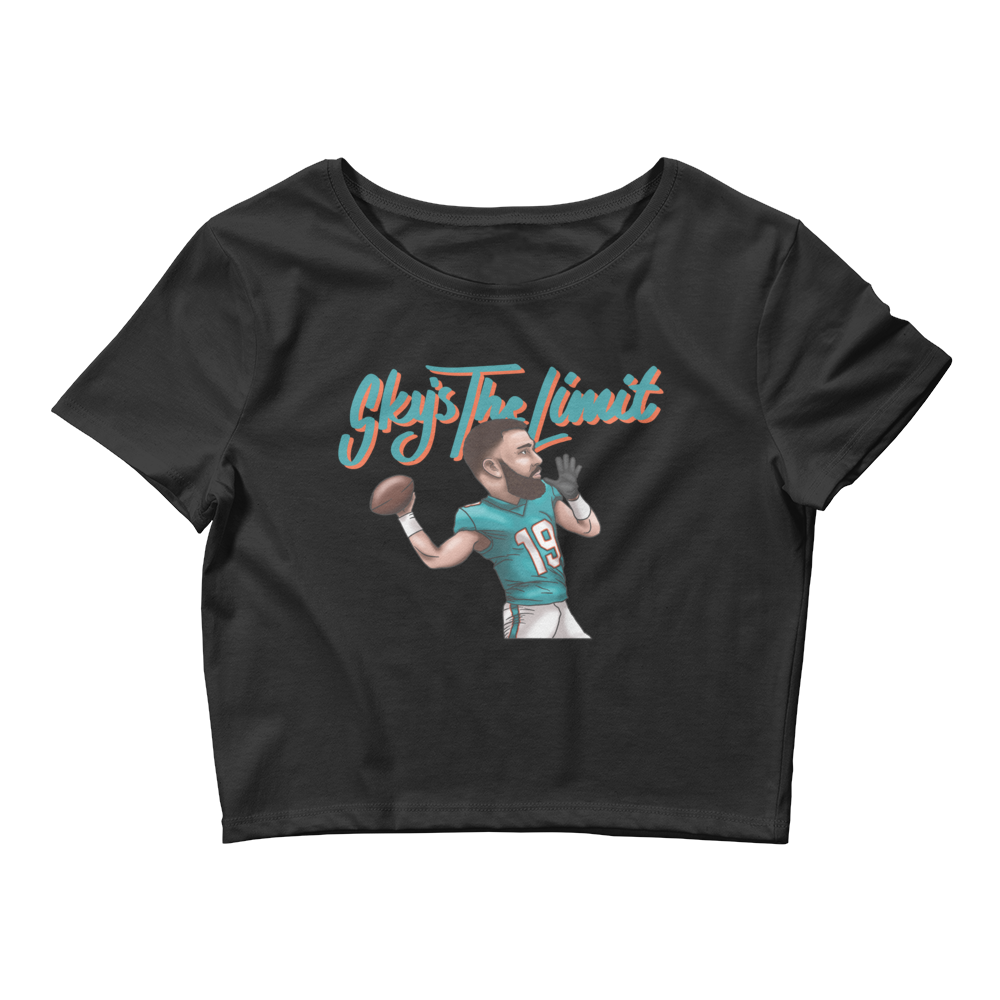Skylar Thompson "Sky's the Limit" Crop Tee