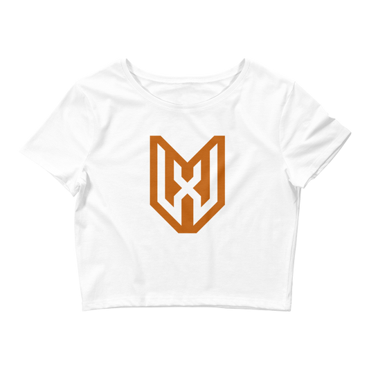 Xavier Worthy "Logo" Women’s Crop Tee