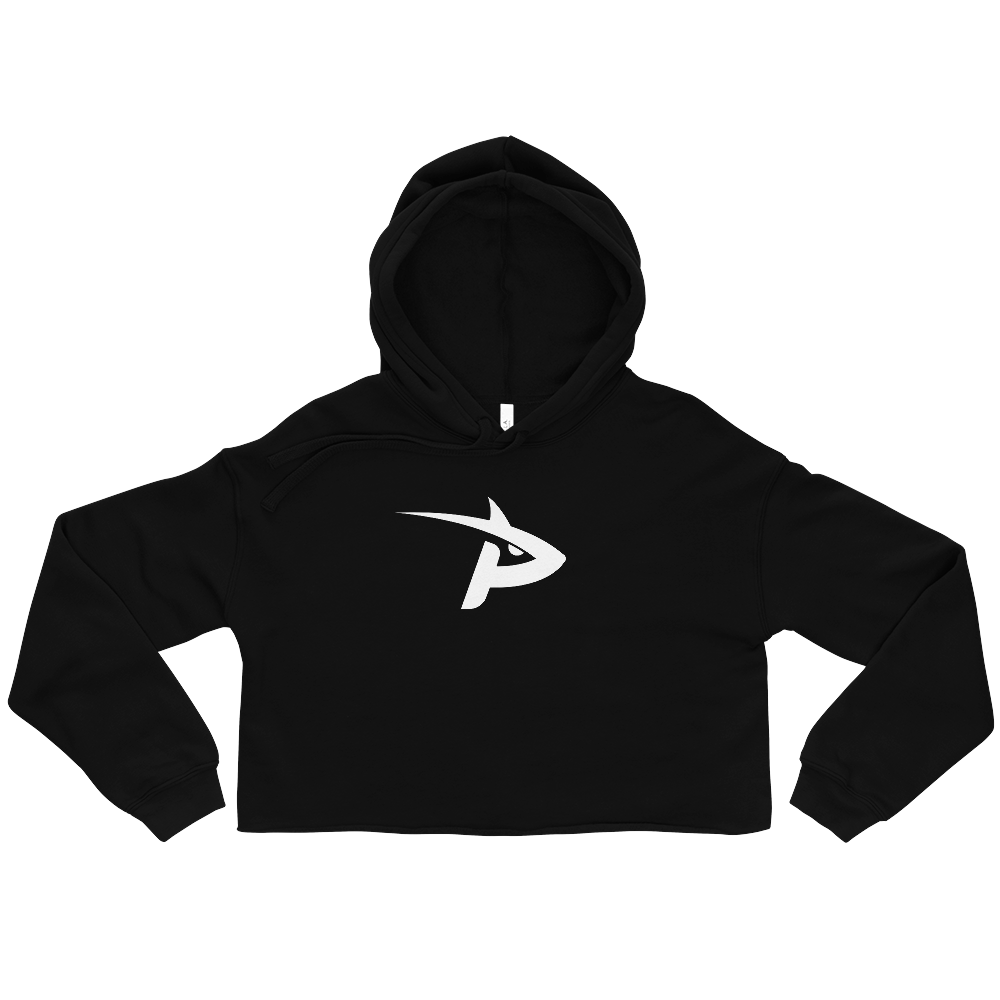 Patrick Queen "Logo" Crop Hoodie