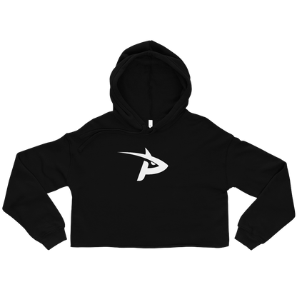 Patrick Queen "Logo" Crop Hoodie