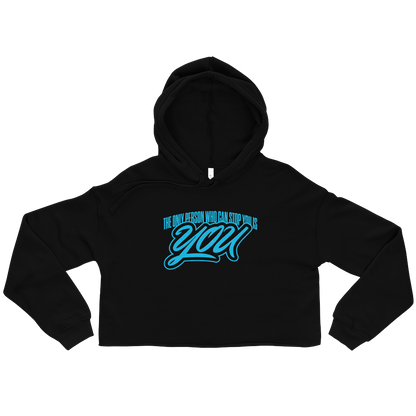 Natasha Howard "Motto" Cropped Hoodie