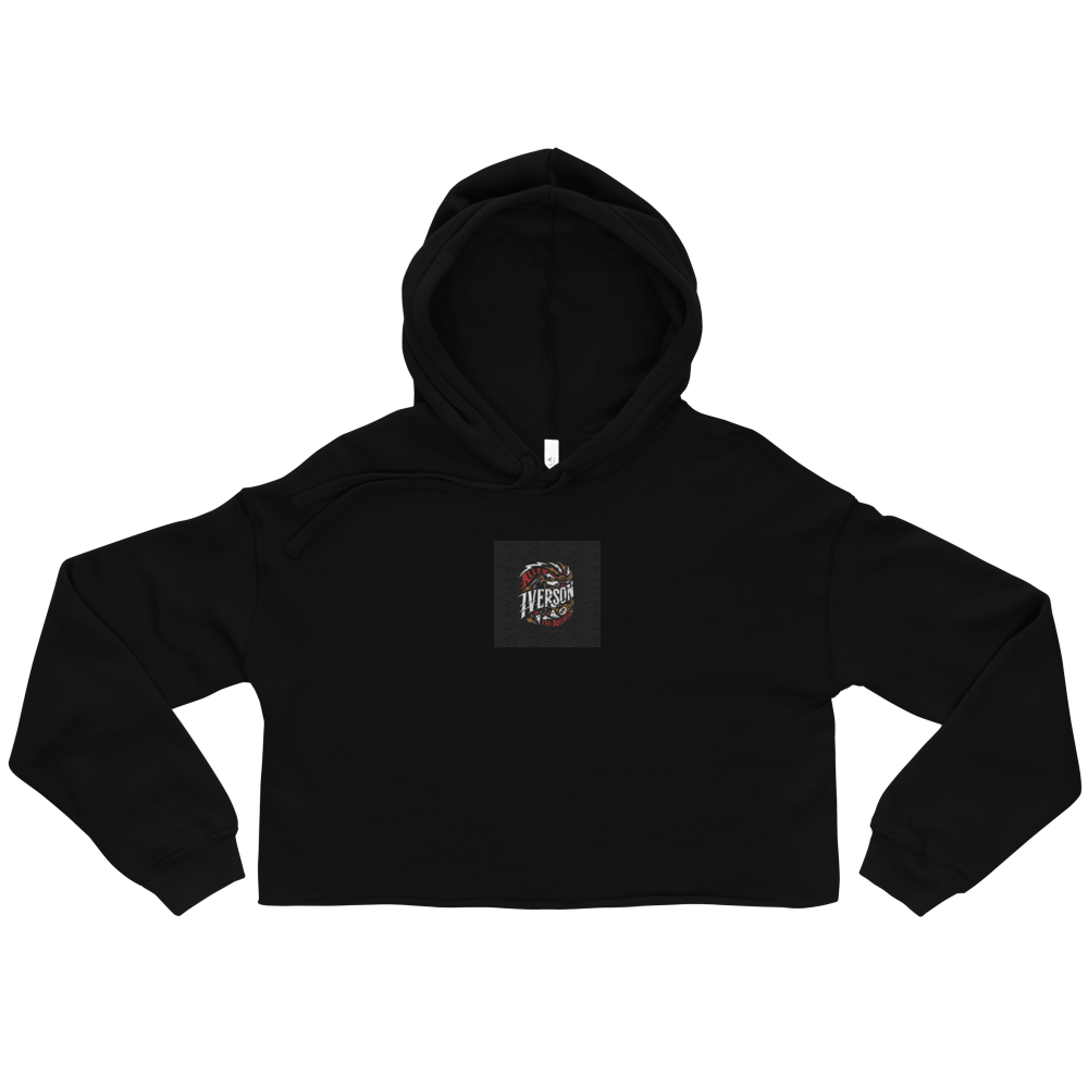 Nish Test "Nish" Women's Cropped Hoodie | Bella + Canvas 7502