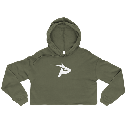 Patrick Queen "Logo" Crop Hoodie