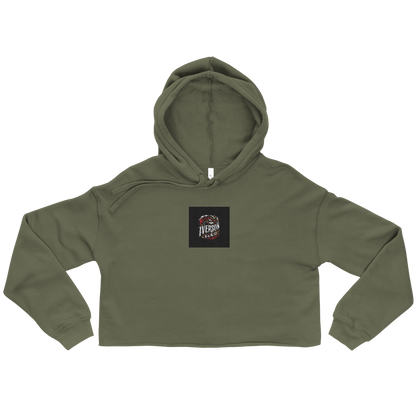 Nish Test "Nish" Women's Cropped Hoodie | Bella + Canvas 7502