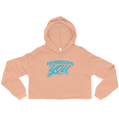 Natasha Howard "Motto" Cropped Hoodie