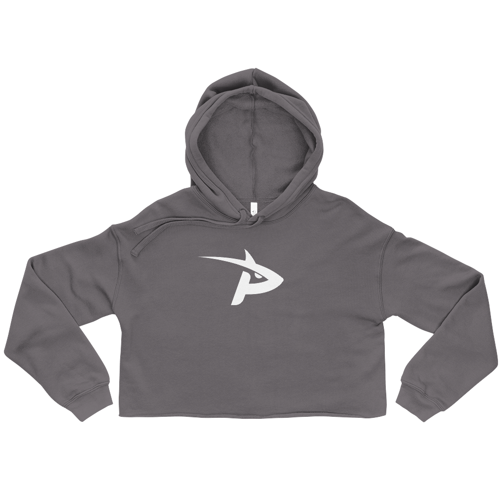 Patrick Queen "Logo" Crop Hoodie