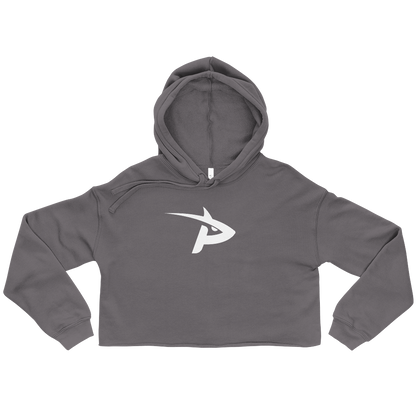 Patrick Queen "Logo" Crop Hoodie