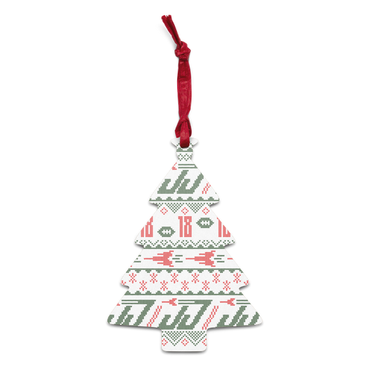 Justin Jefferson "Holiday" Ornament