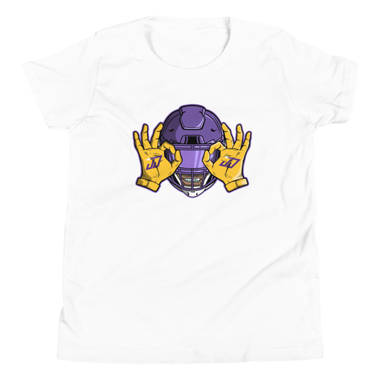 Justin Jefferson "Griddy" Youth T-shirt White