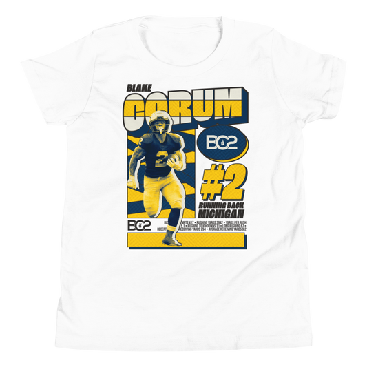 Blake Corum "Retro" Youth Shirt