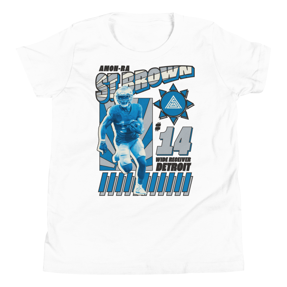 Amon-Ra St. Brown "Retro" Youth Shirt